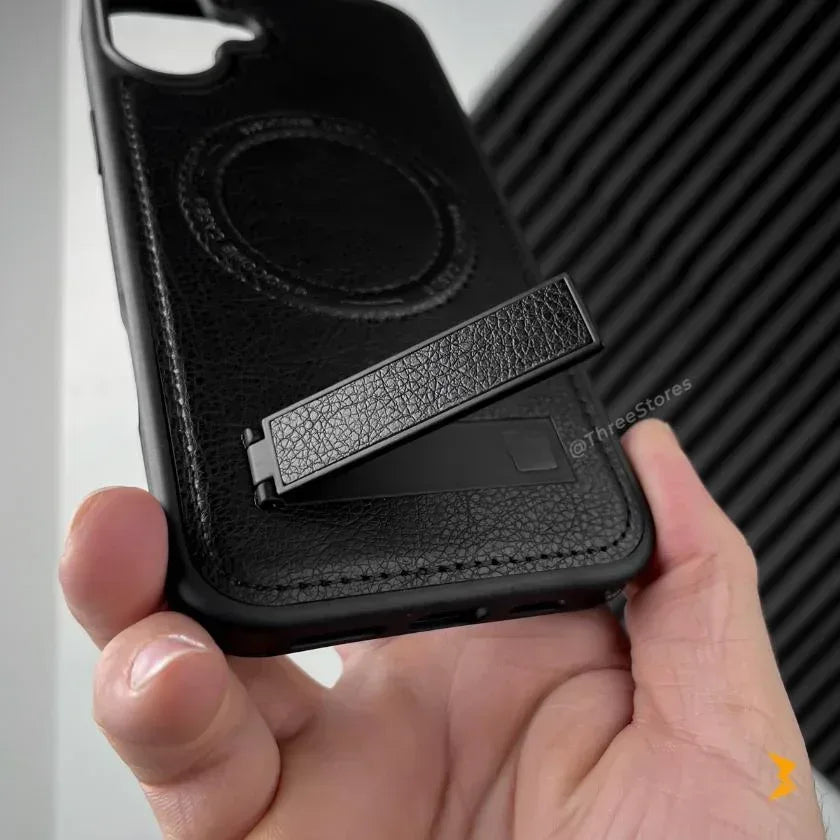 Zodiac Magsafe Leather Case iPhone 16 Plus - Three