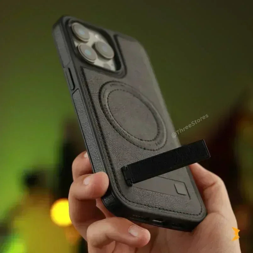 Zodiac Magsafe Leather Case iPhone 13 Pro Max - Three