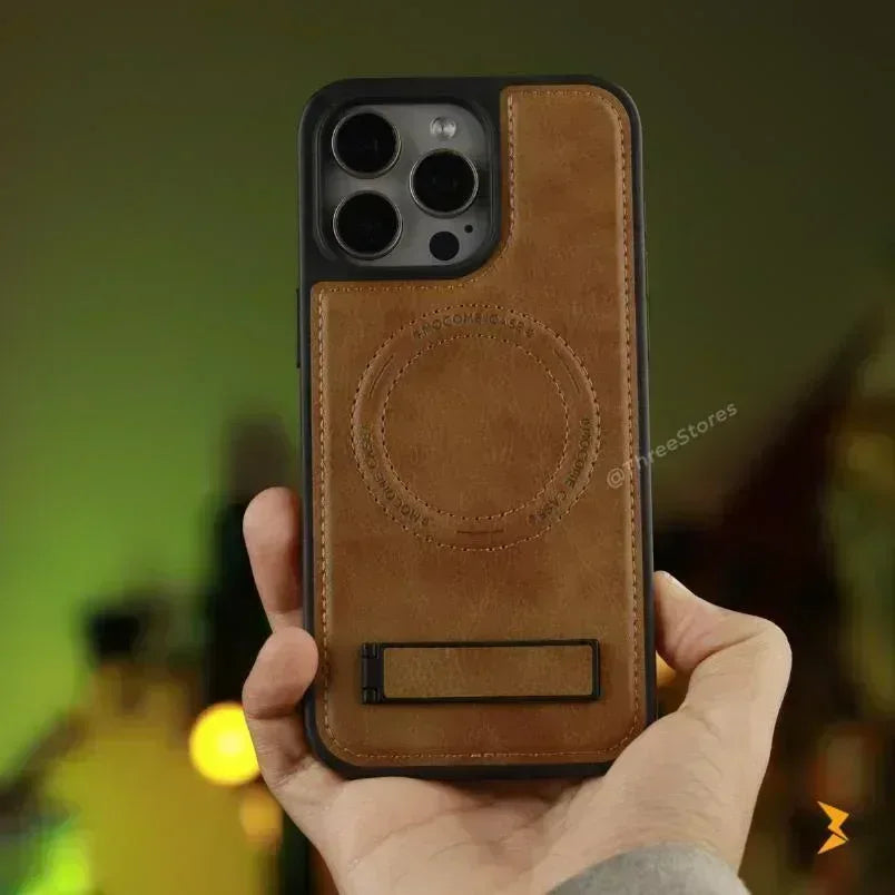 Zodiac Magsafe Leather Case iPhone 13 Pro Max - Three