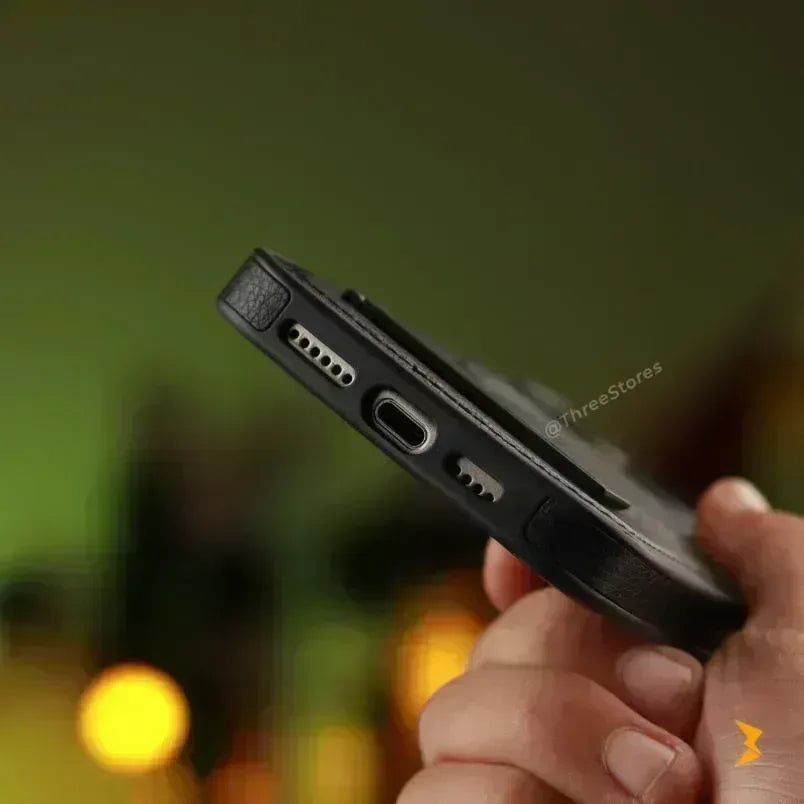 Zodiac Magsafe Leather Case iPhone 13 Pro Max - Three