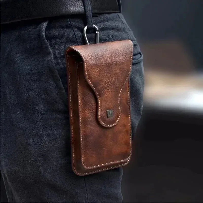 Puloka PU Leather Waist Bag For Z Fold - Three