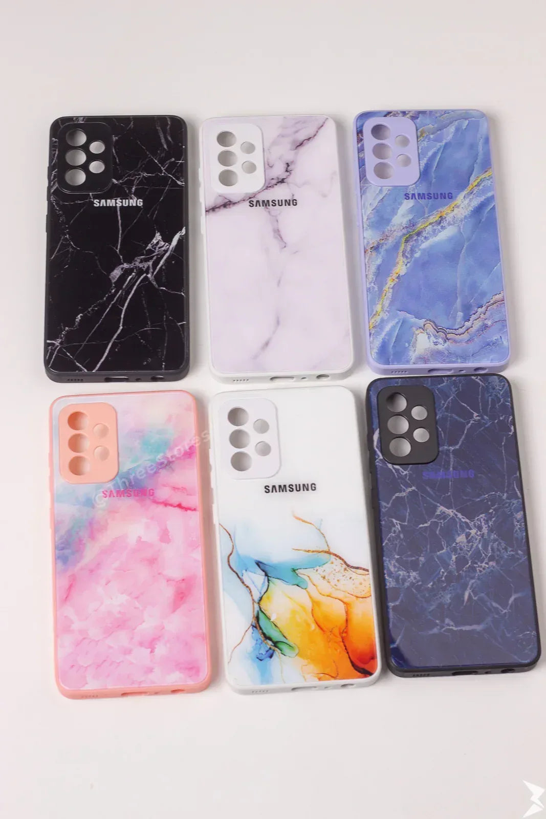 Q Series Marbel Camera Protection Case Samsung A72 - Three