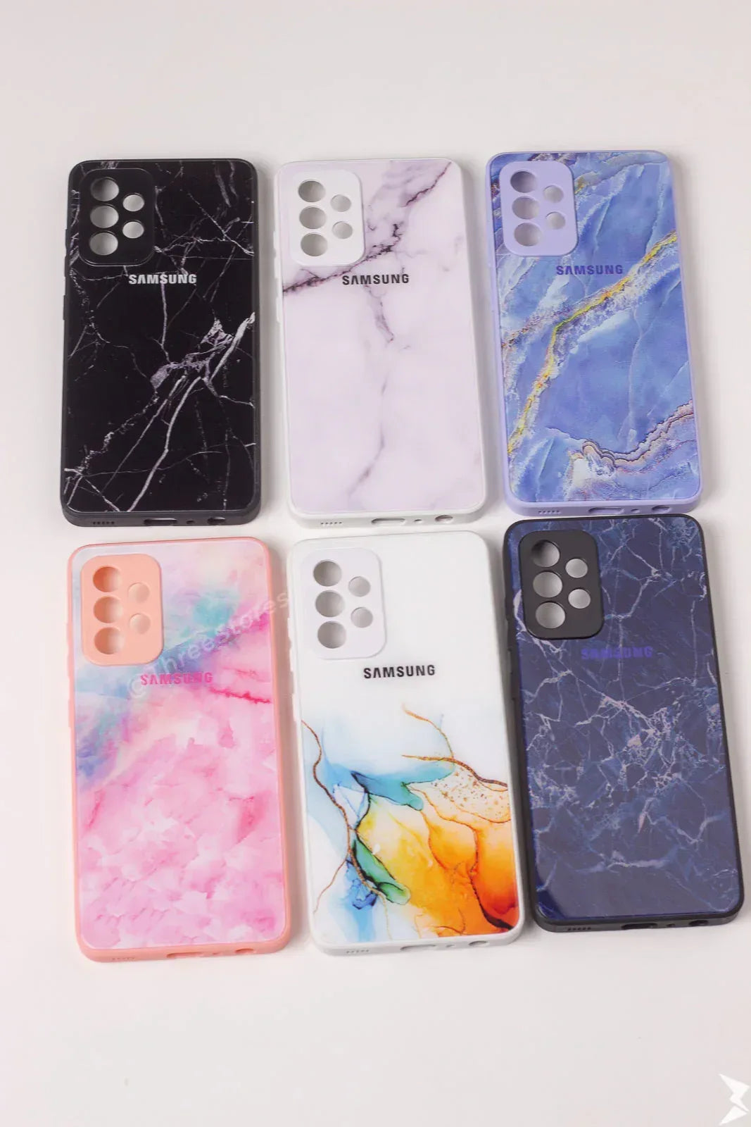 Q Series Marbel Camera Protection Case Samsung A51 - Three