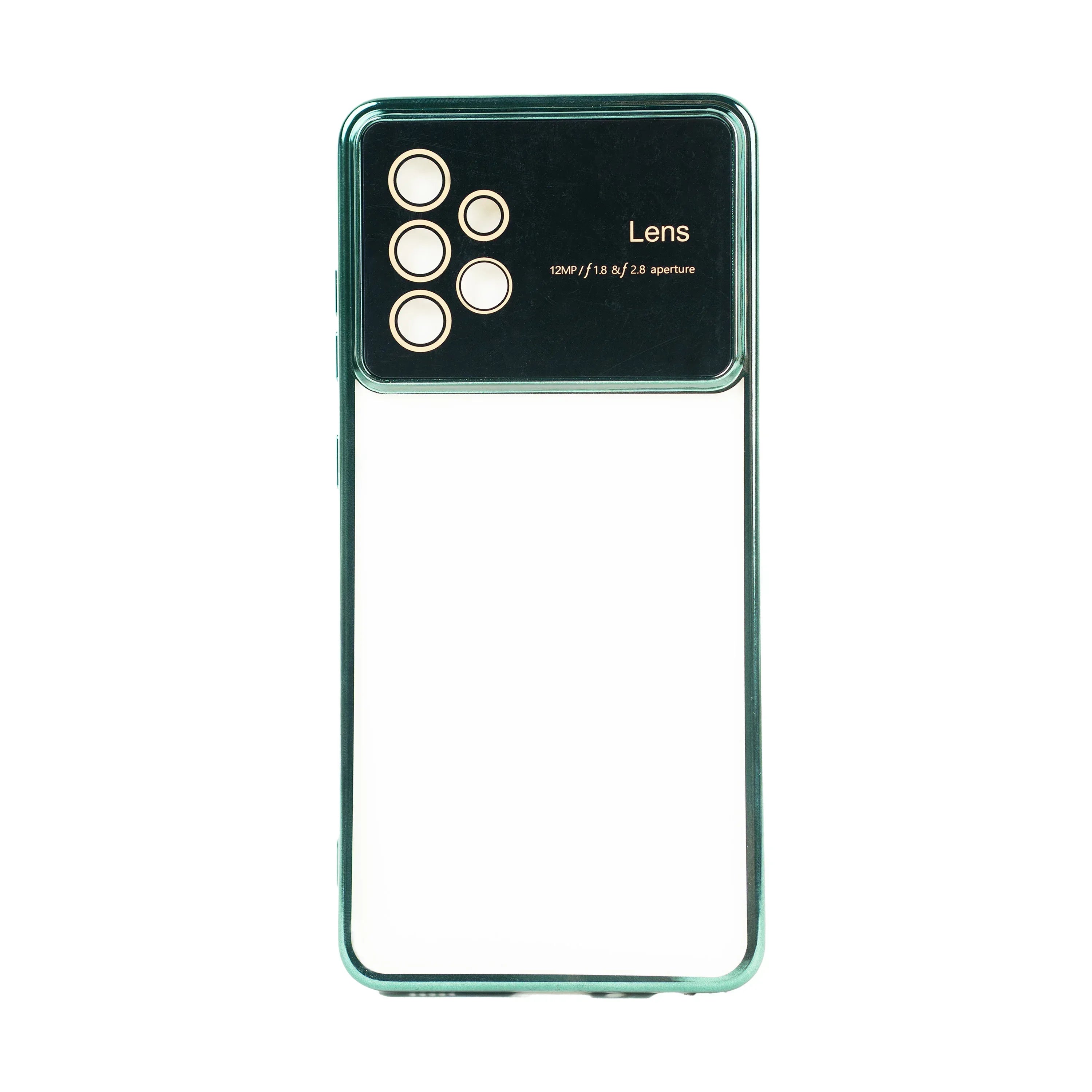 Large Window Transparent Case Samsung A52 - Three