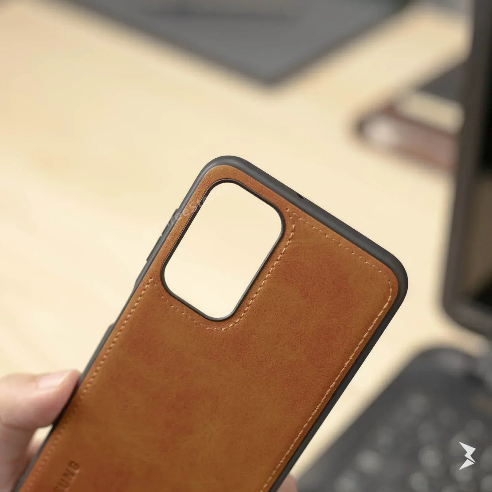Cradle Leather Case Samsung A51 - Three
