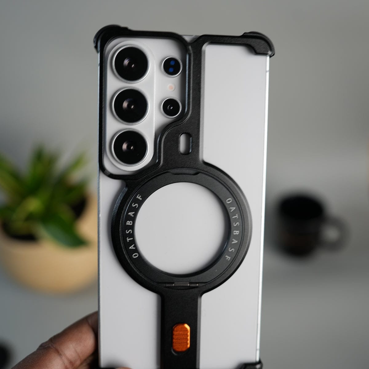AeroStand Minimalist MagSafe Case for Samsung S26 Ultra