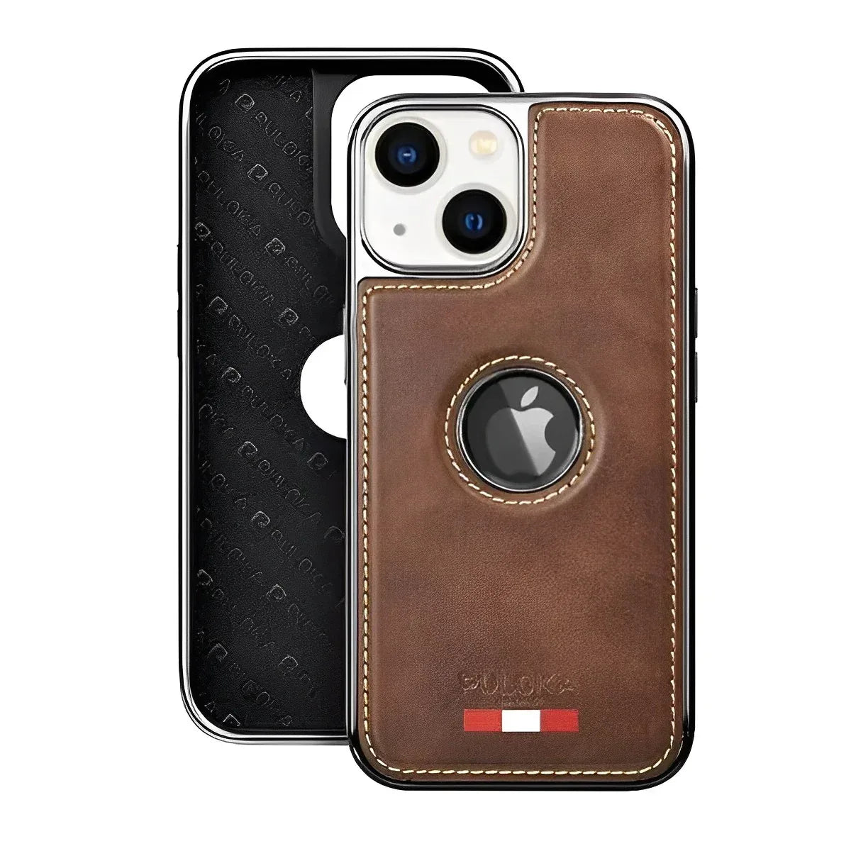 Puloka HandMade Leather Case iPhone 13 - Three