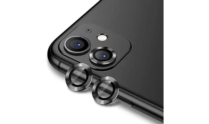 Green Ring Camera Lens Protector iPhone 11 - Three