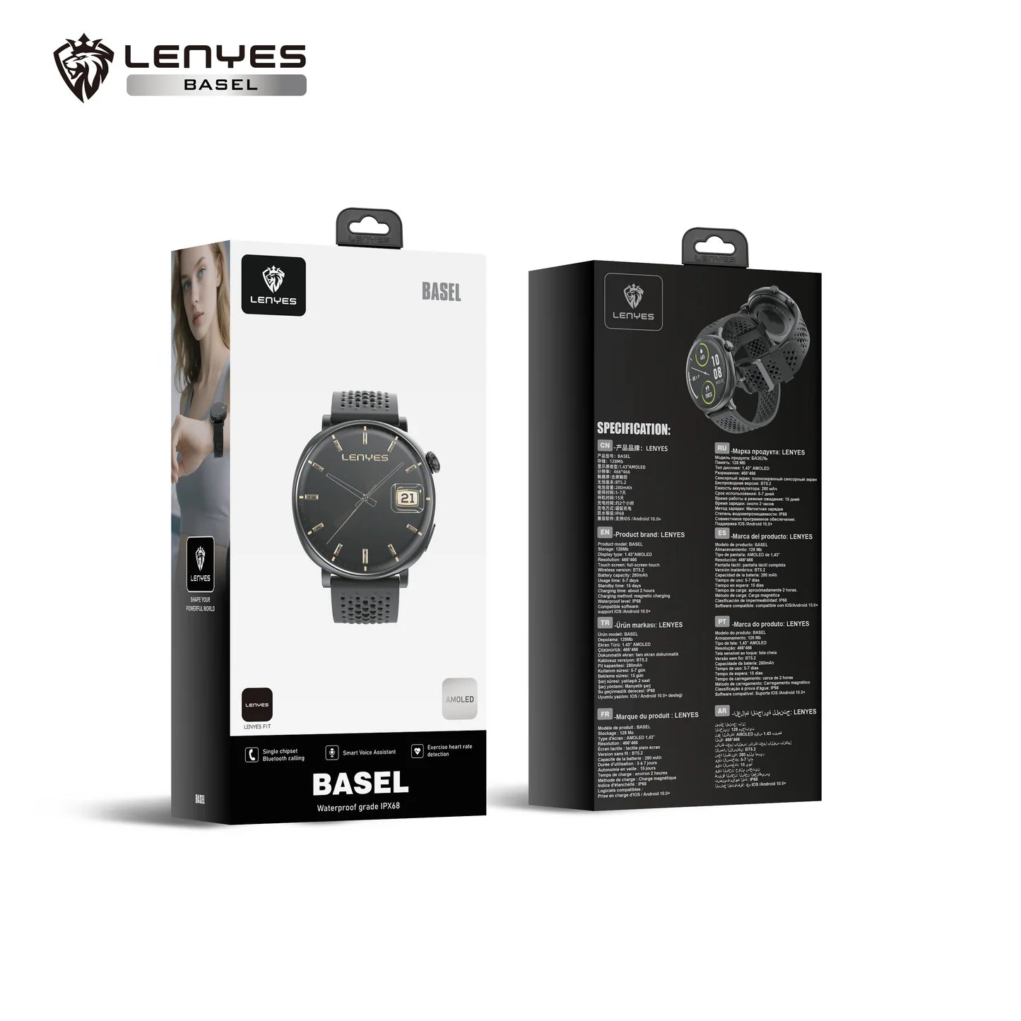 The Lenyes Basel Smart Watch