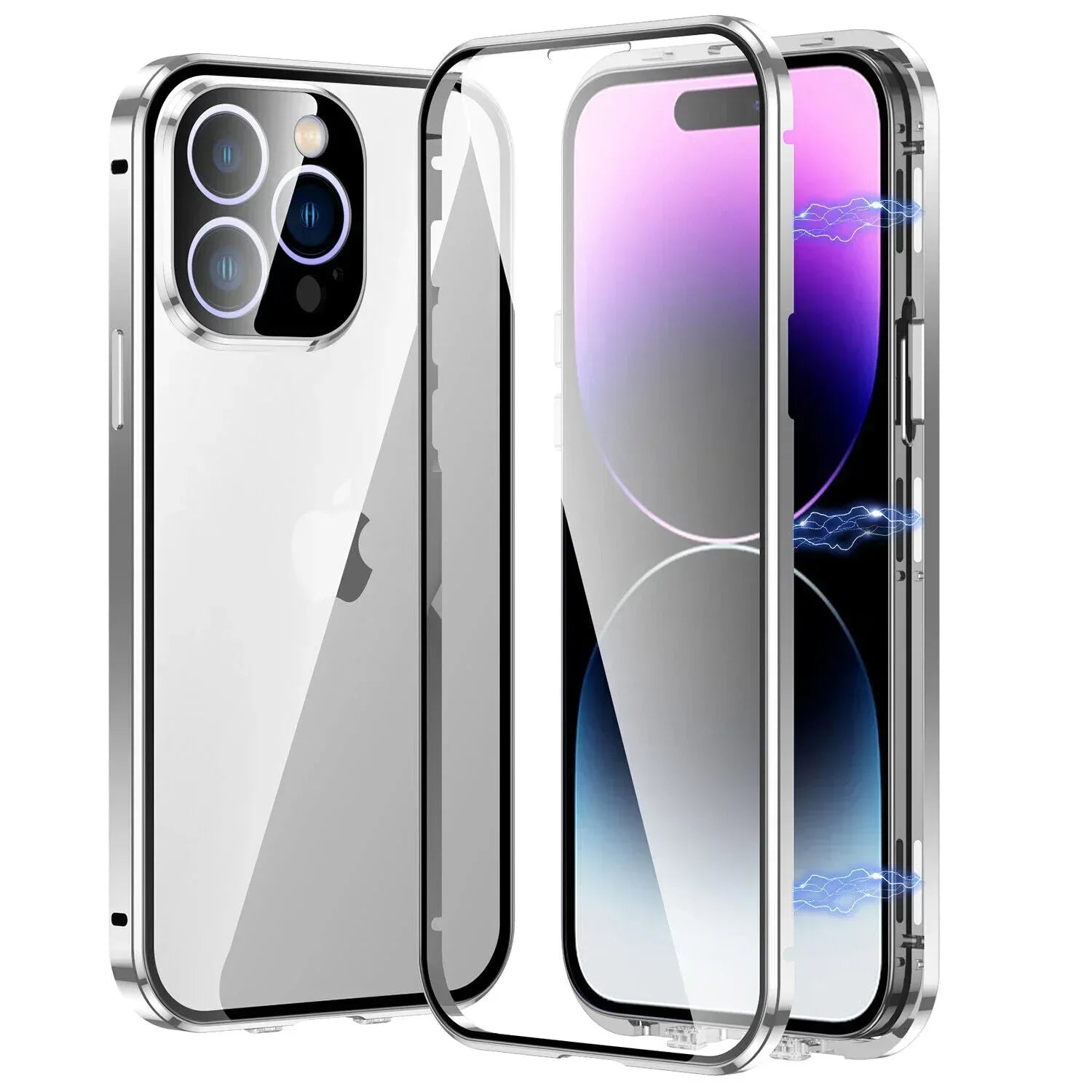 Full Body Metal Camera Protection Case iPhone 13 - Three