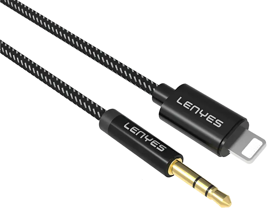 Lenyes Lightning to 3.5mm HiFi Audio Adapter Cable AX99