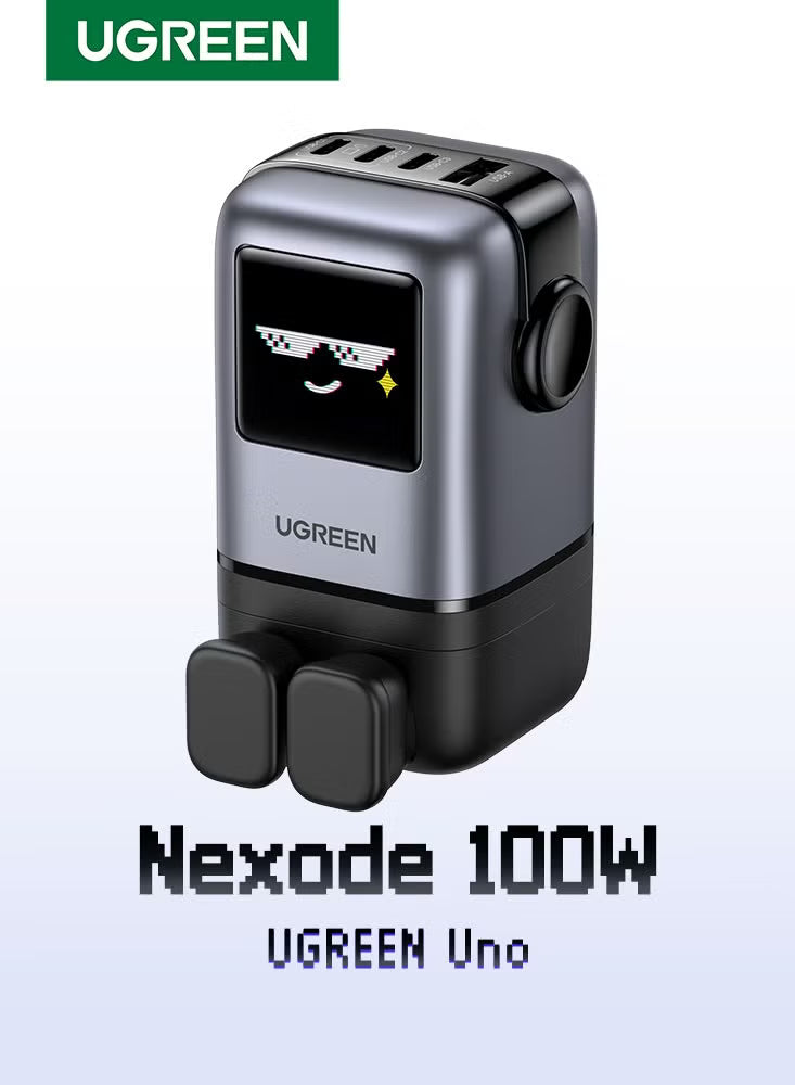 Uno 100W Charger Adapter 3C1A Smart LED Fast Charger 45W Unique Design