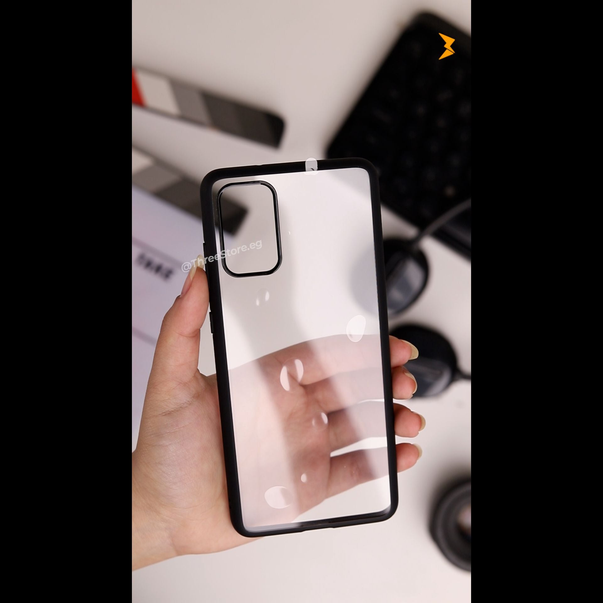 Q Series TPU Clear Back Case Samsung Note 20