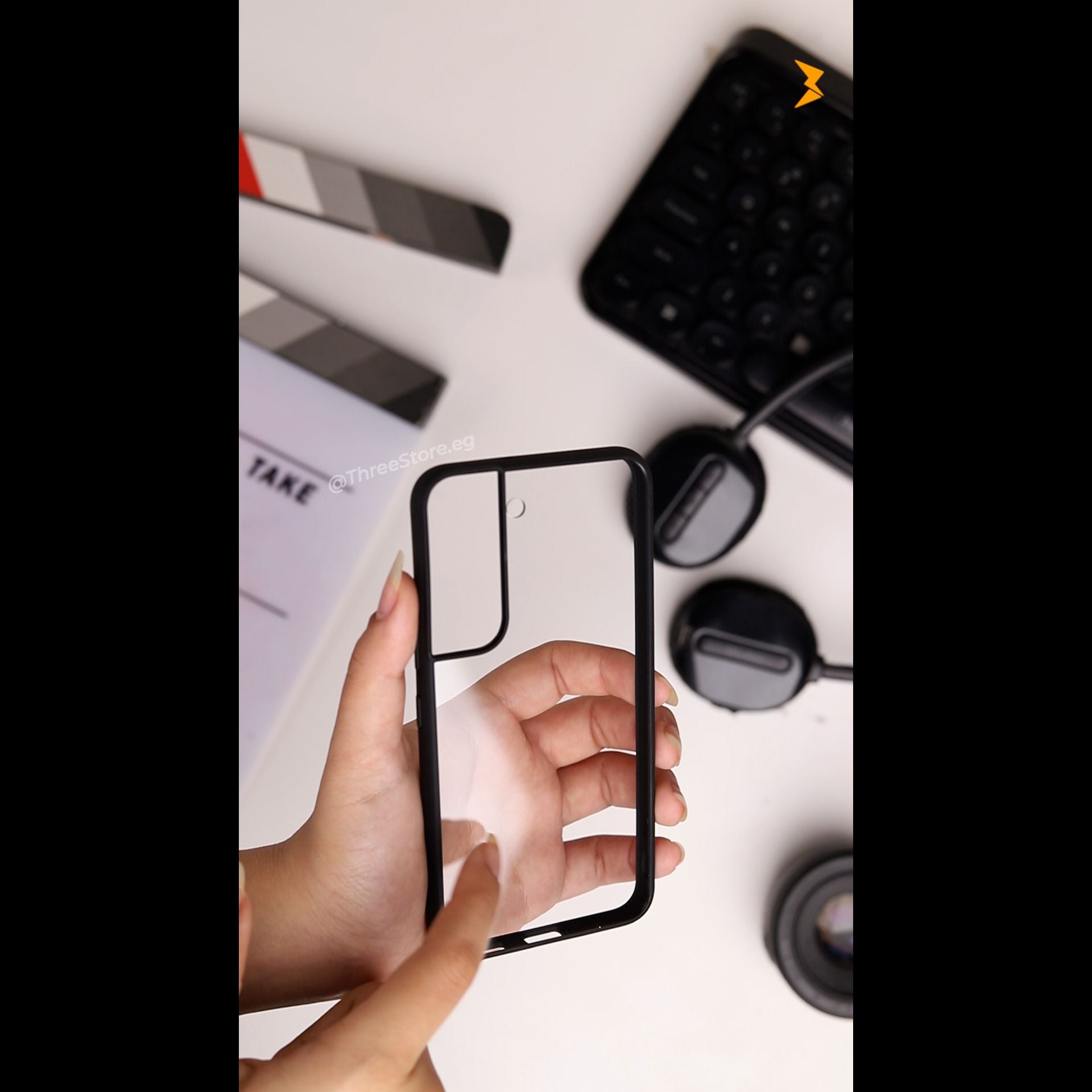 Q Series TPU Clear Back Case Samsung S23