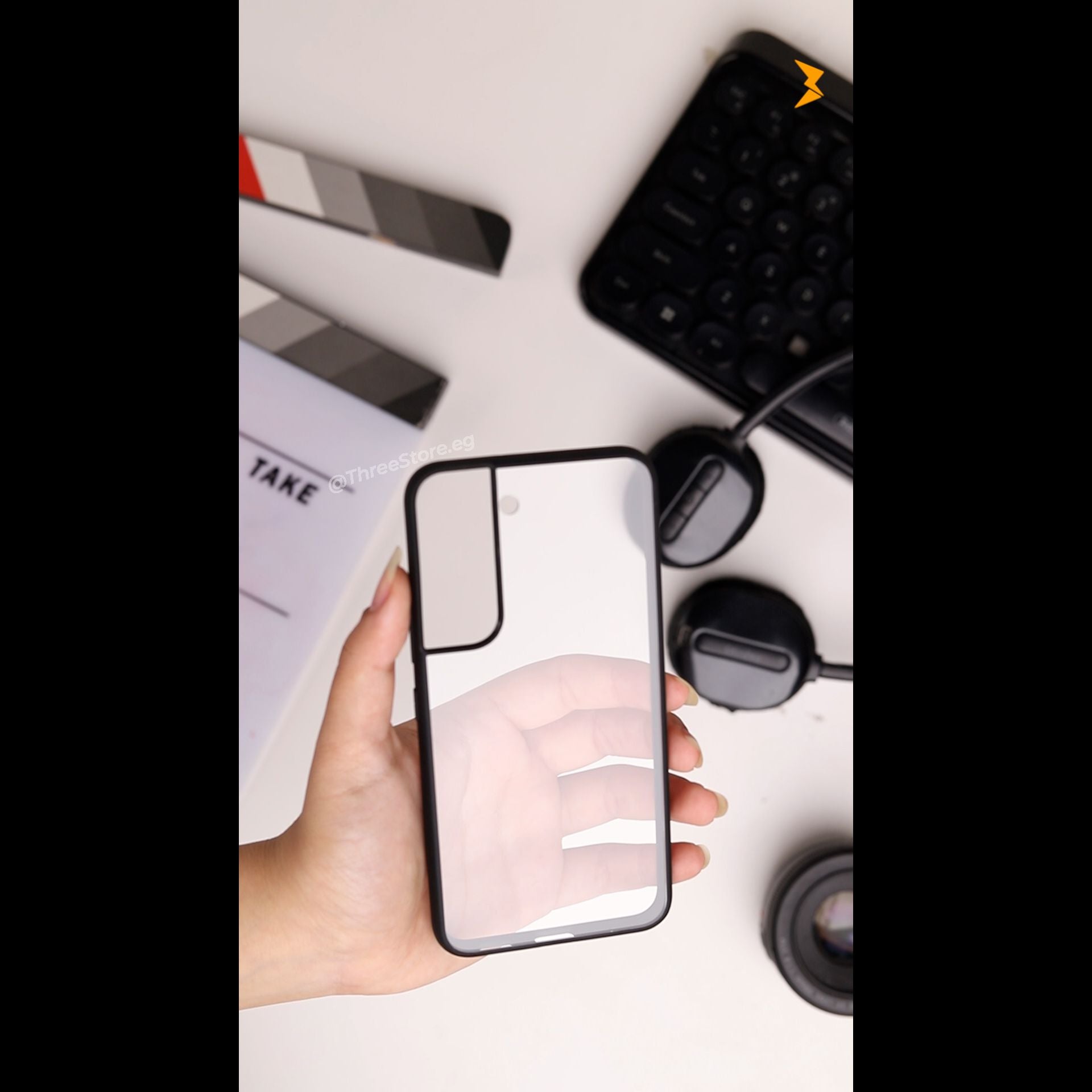 Q Series TPU Clear Back Case Samsung S23