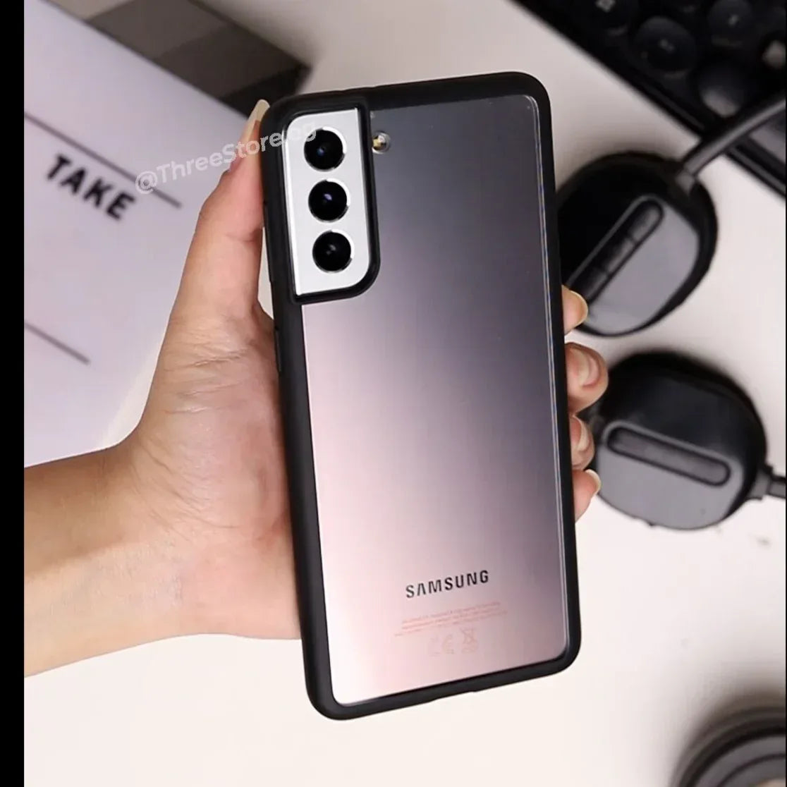 Q Series TPU Clear Back Case Samsung S22 Plus - Three