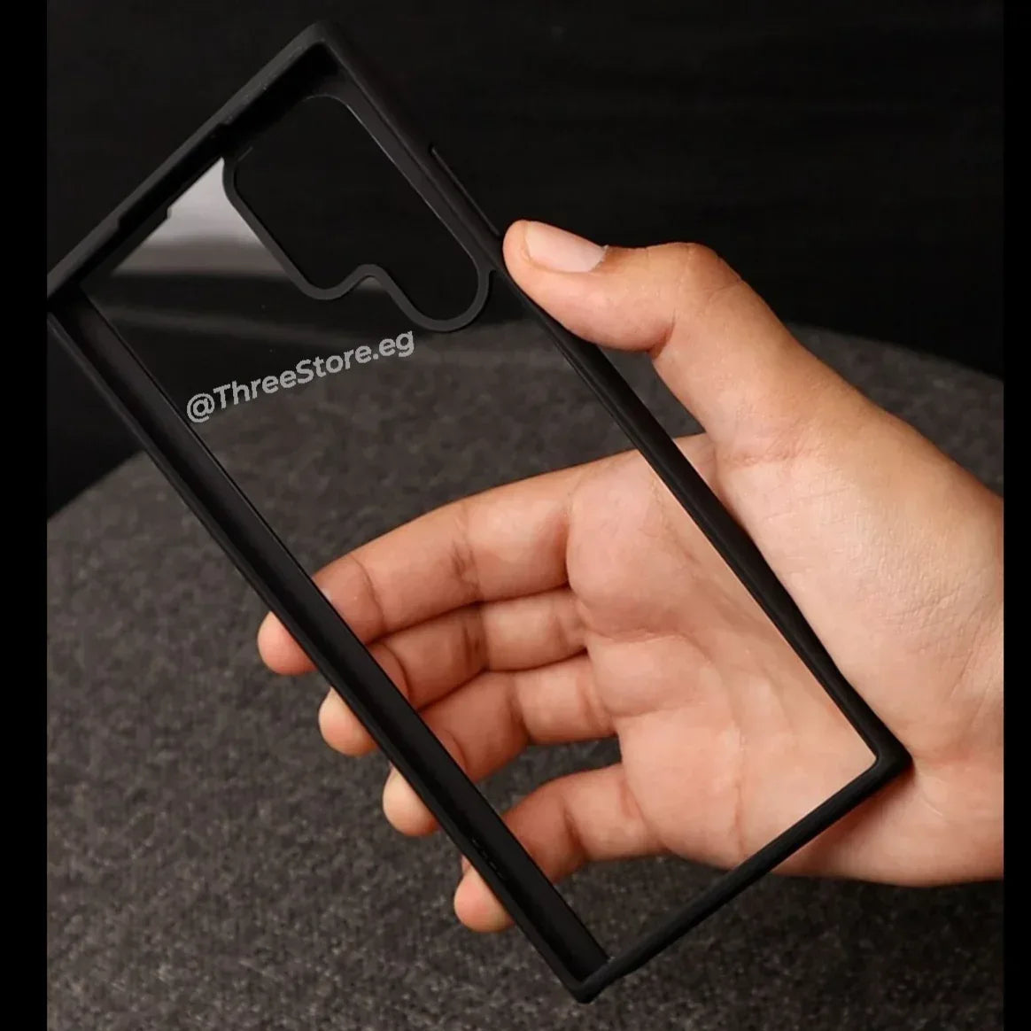 Q Series TPU Clear Back Case Samsung S23 Ultra - Three