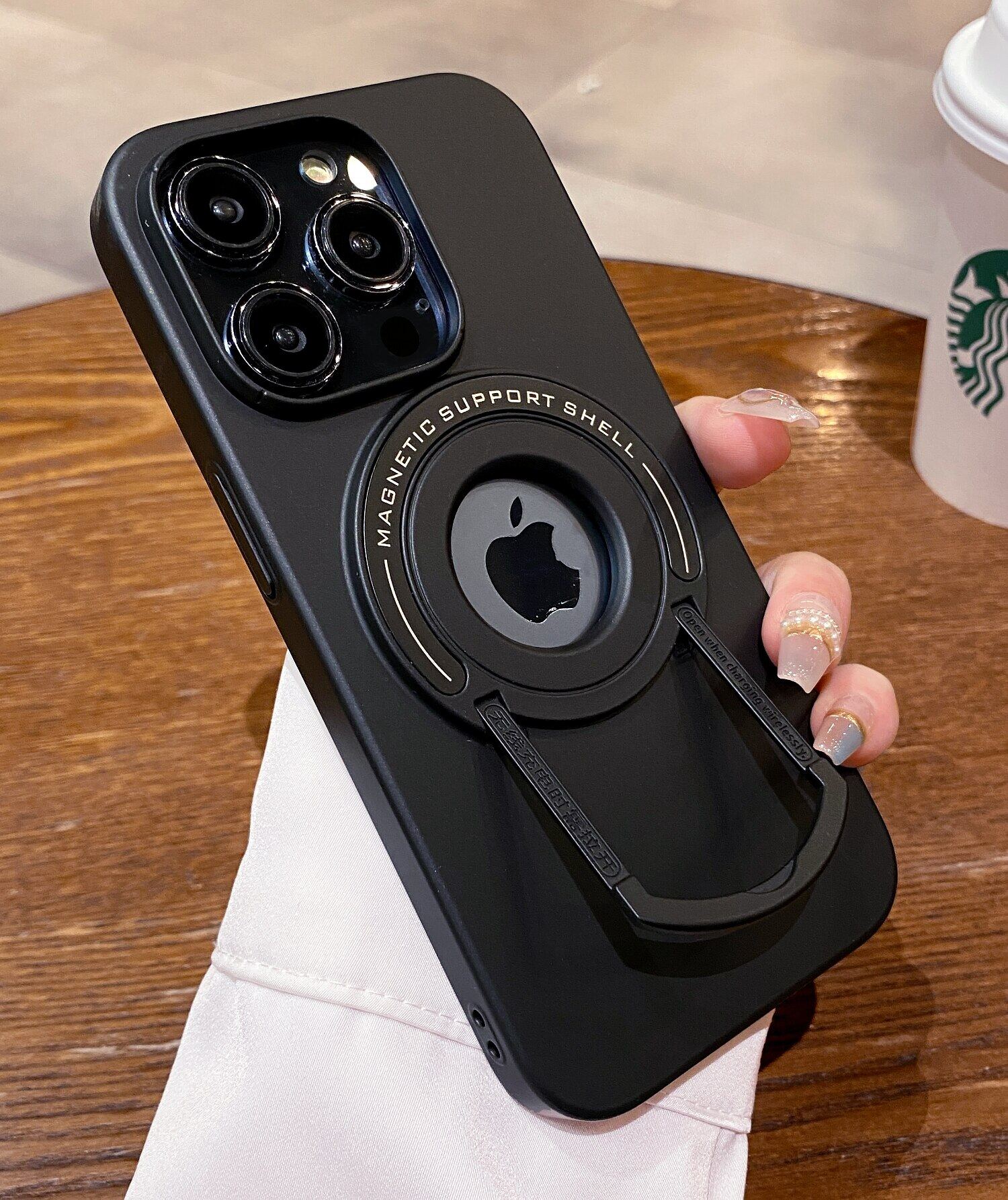 StopTime Stand Magsafe Case iPhone 15 Pro