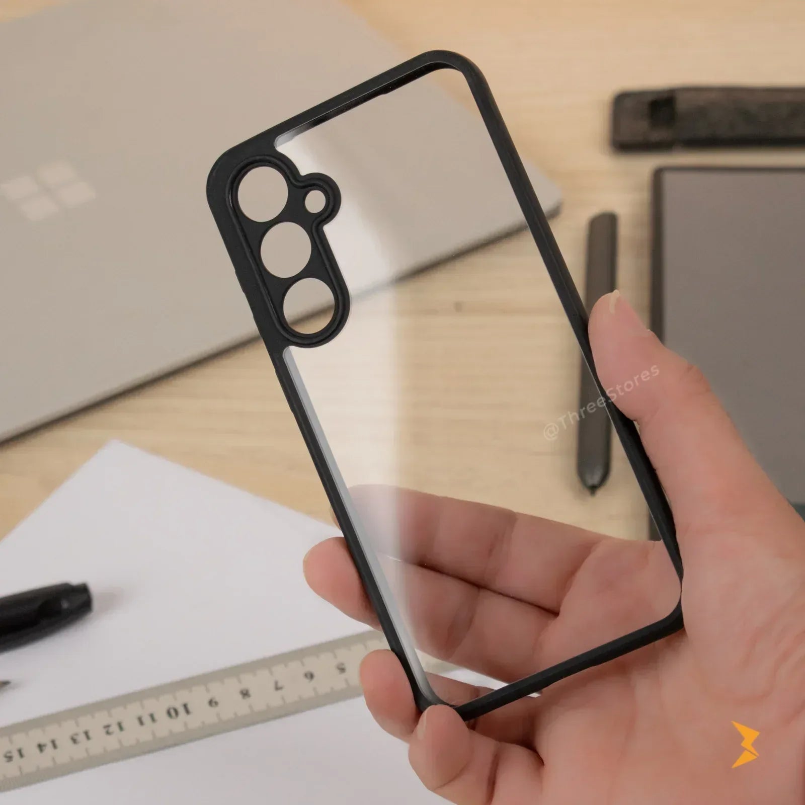 TPU Camera Protection Case Samsung A25 - Three