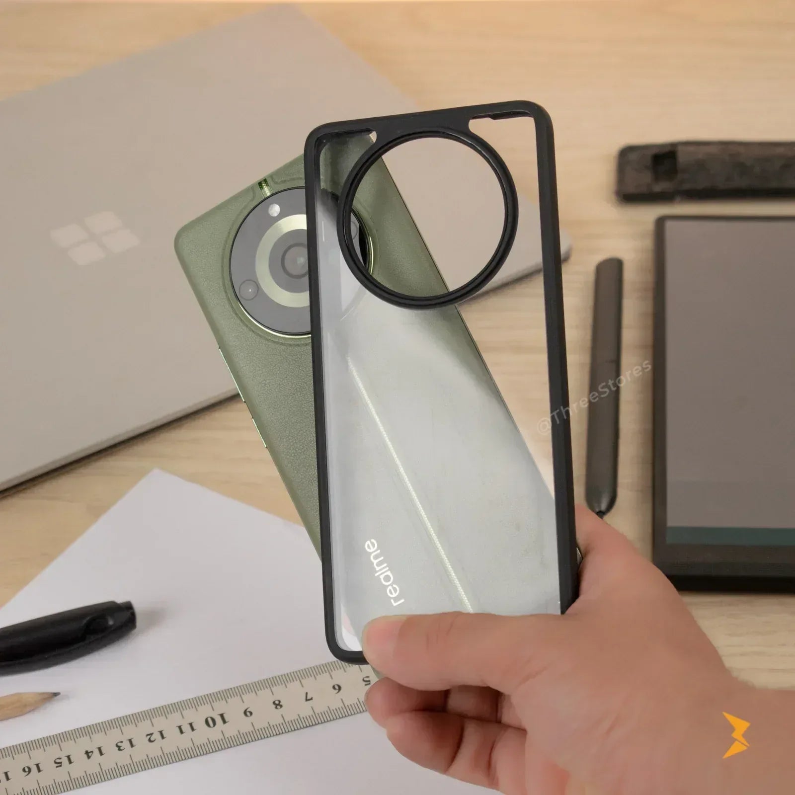 TPU Camera Protection Case Realme 11 Pro Plus - Three
