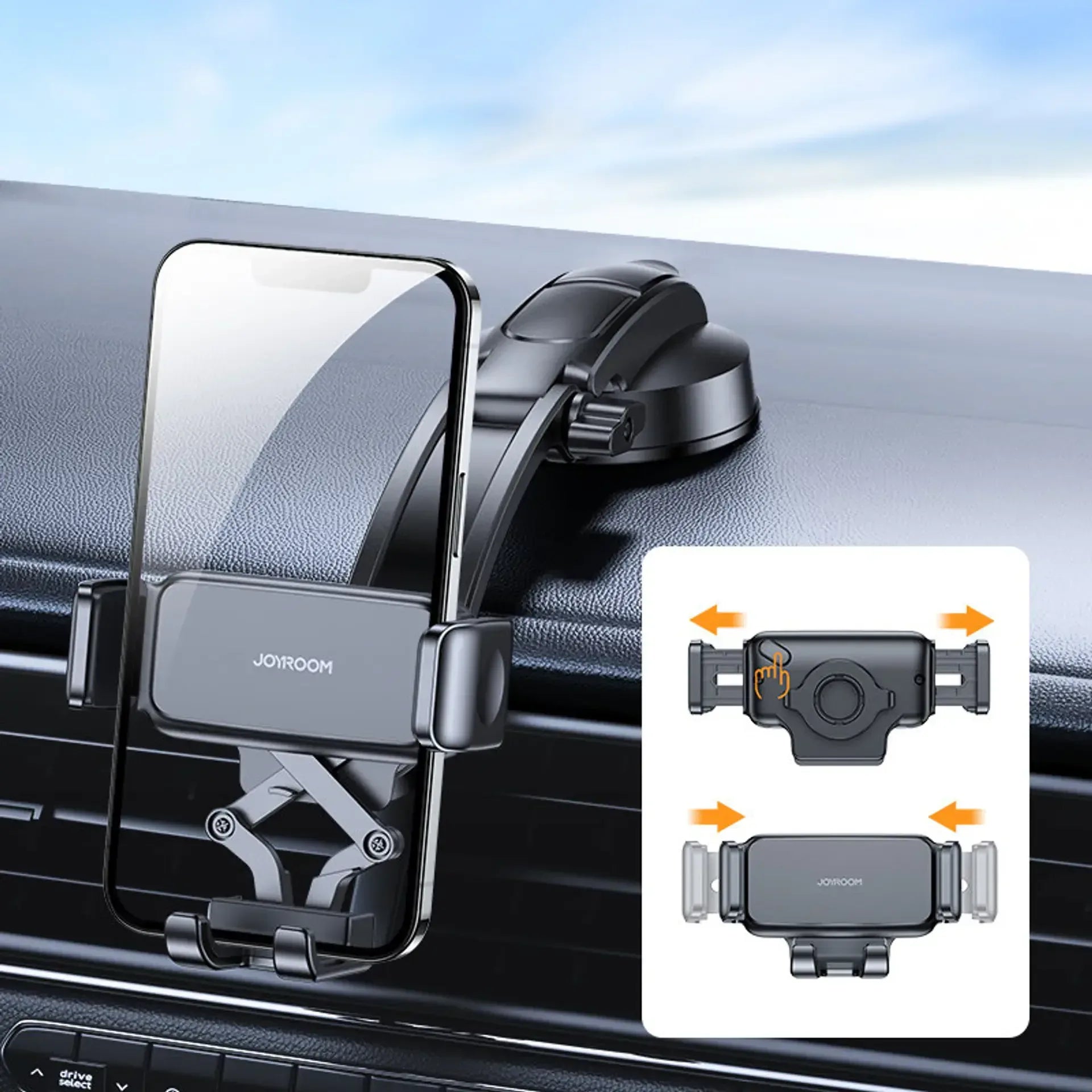 joyroom360 Degrees Adjustable Car Holder JR-ZS283 - Three