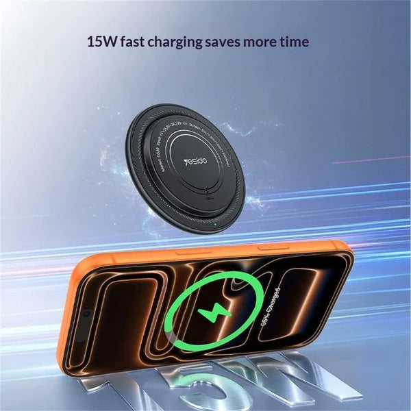 YESIDO Magnetic Wireless Charger 15W DS39