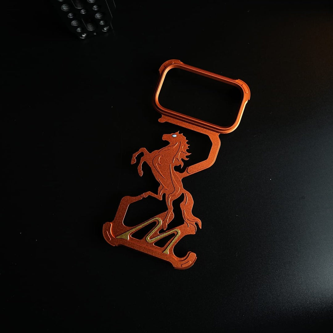 Metal Horse Design Case iPhone 17/18 Pro Max