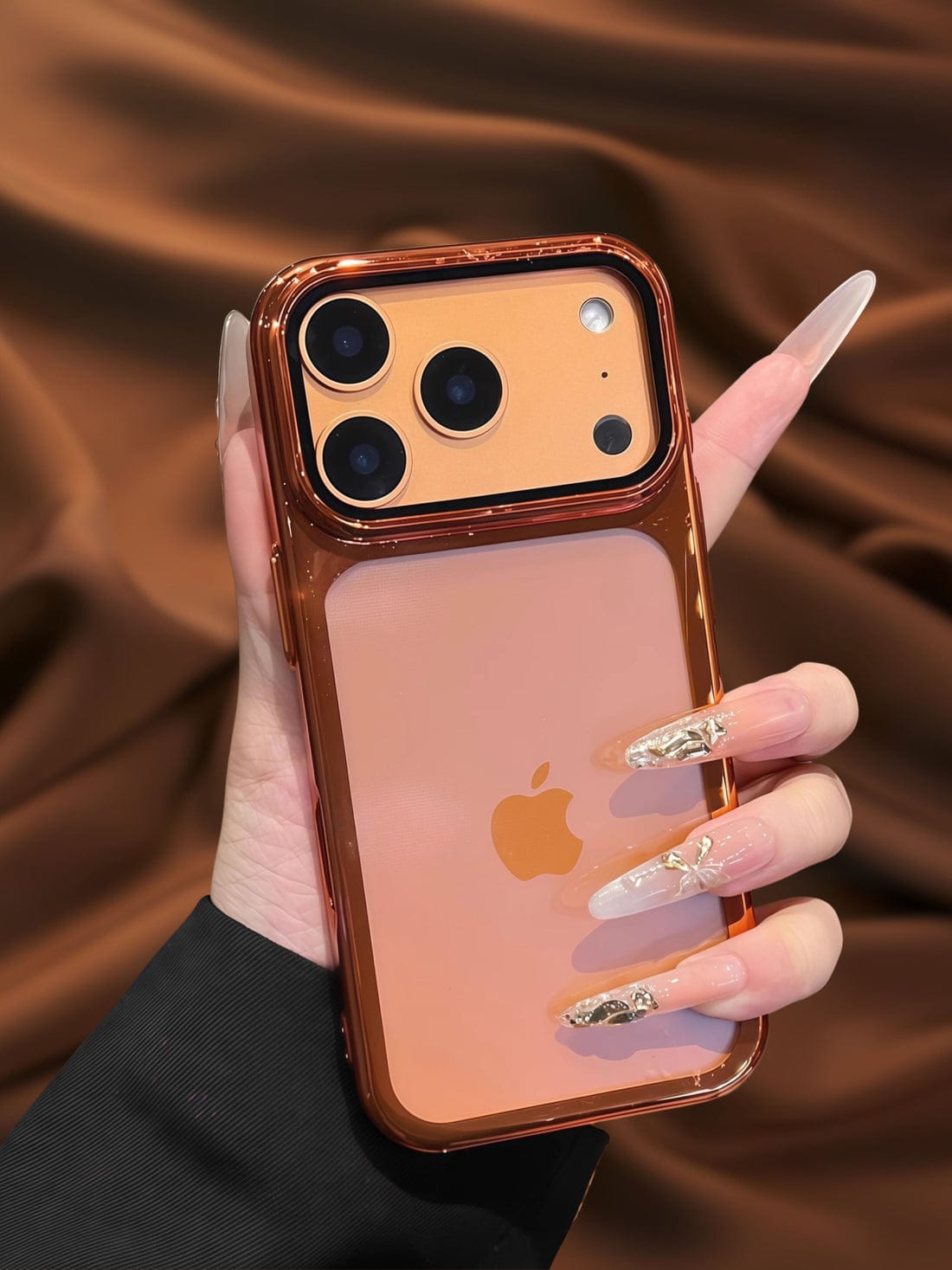Electroplated Lens Protection Glass Case iPhone 17 Pro Max