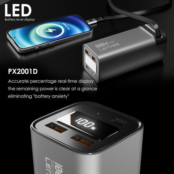 Lenyes Power Bank 20000mAh 100W PX2001D