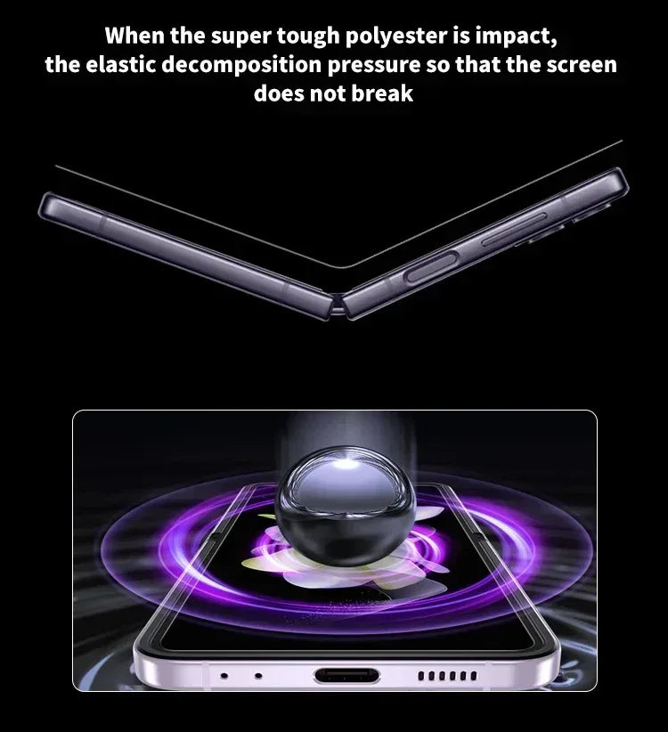 360 Screen Protector Samsung Z Flip 4 - Three