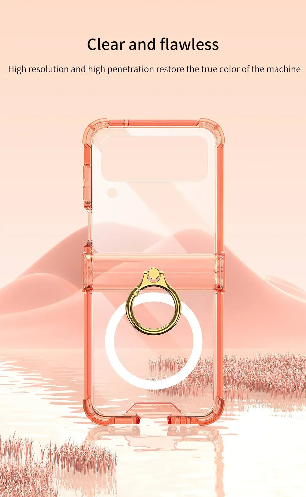Gkk Transparent Ring Case Flip 4 - Three