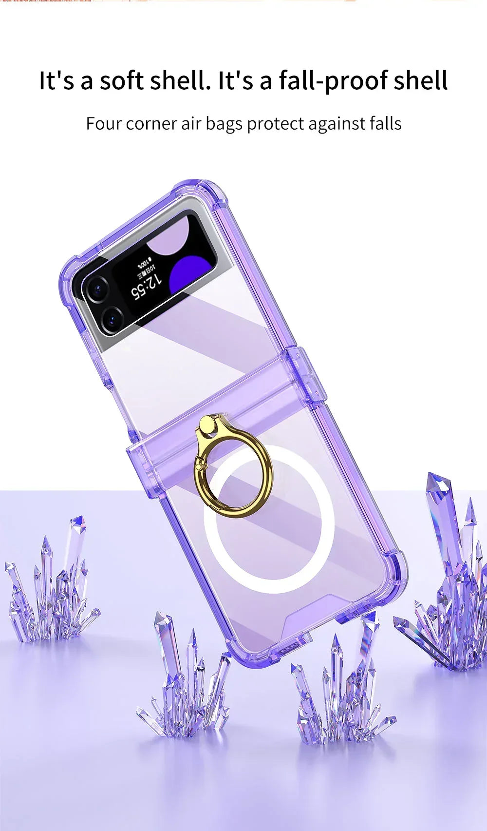 Gkk Transparent Ring Case Flip 4 - Three