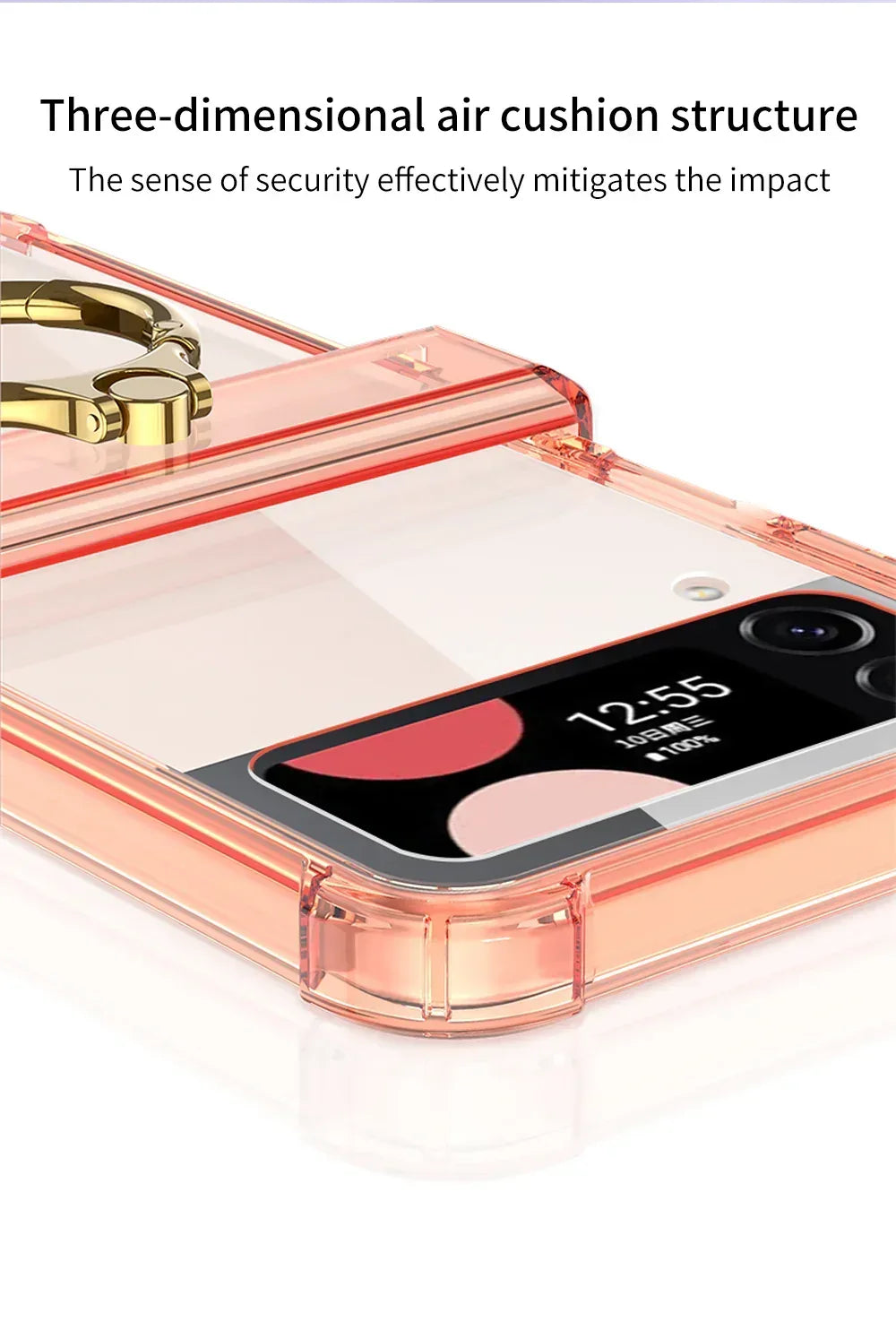 Gkk Transparent Ring Case Flip 3 - Three
