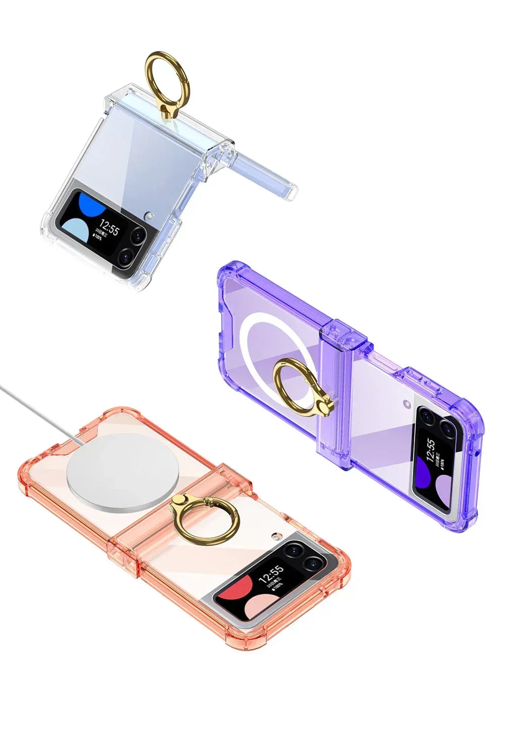 Gkk Transparent Ring Case Flip 4 - Three