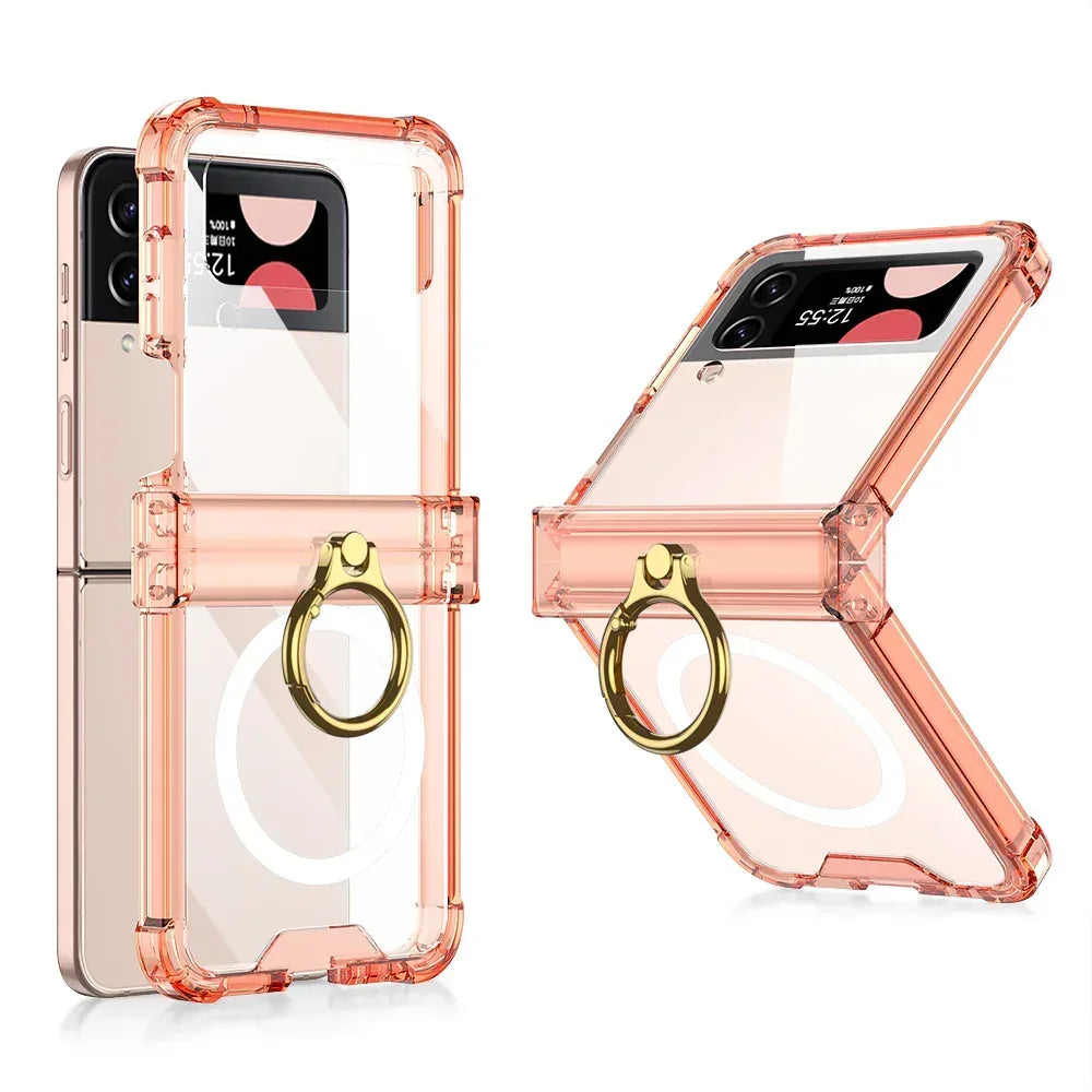 Gkk Transparent Ring Case Flip 3 - Three