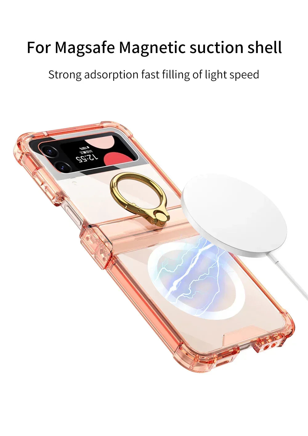 Gkk Transparent Ring Case Flip 3 - Three