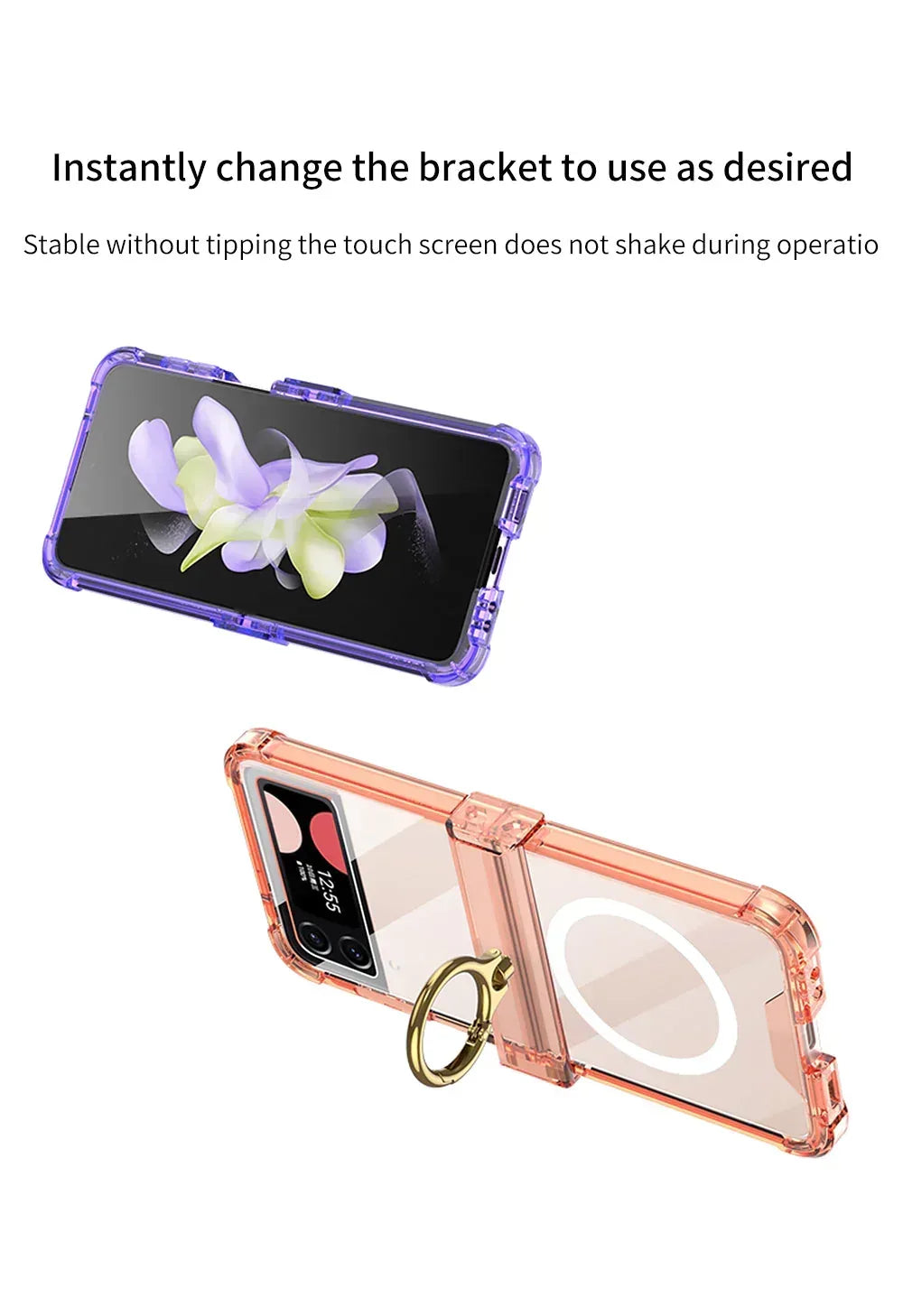 Gkk Transparent Ring Case Flip 4 - Three