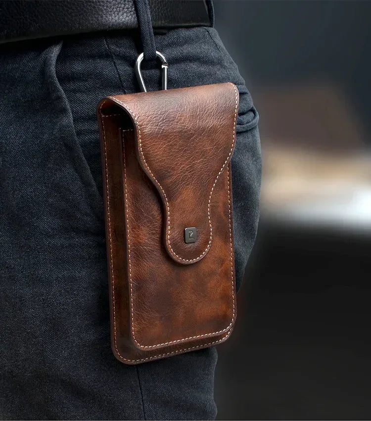 Puloka PU Leather Waist Bag For Z Fold - Three