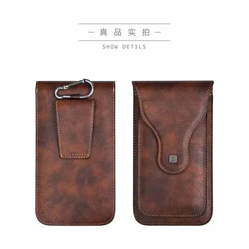 Puloka PU Leather Waist Bag For Z Fold - Three