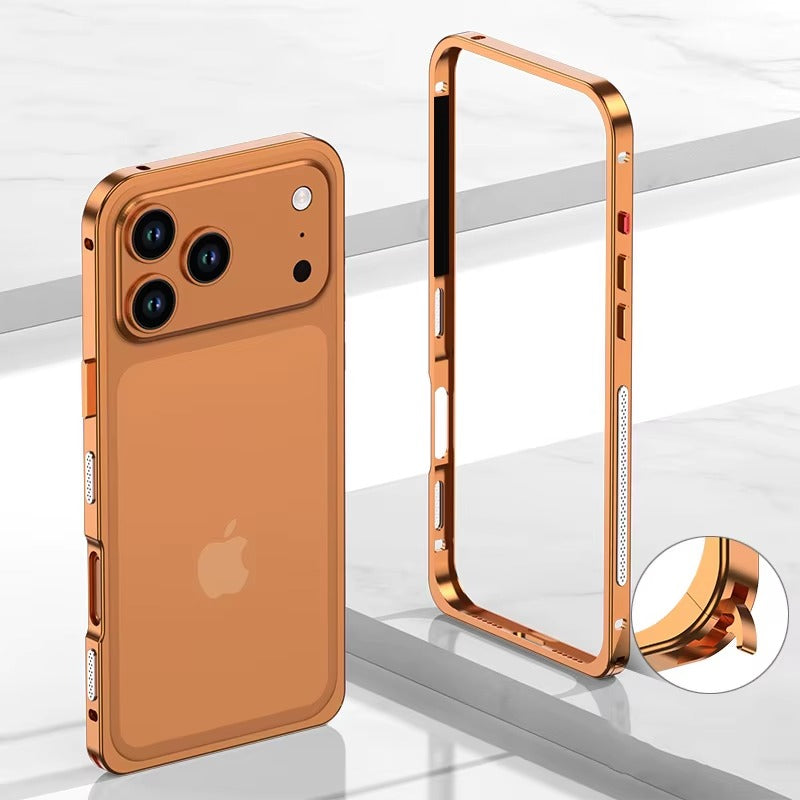 Omega Metal Case With Lens iPhone 17 Pro Max