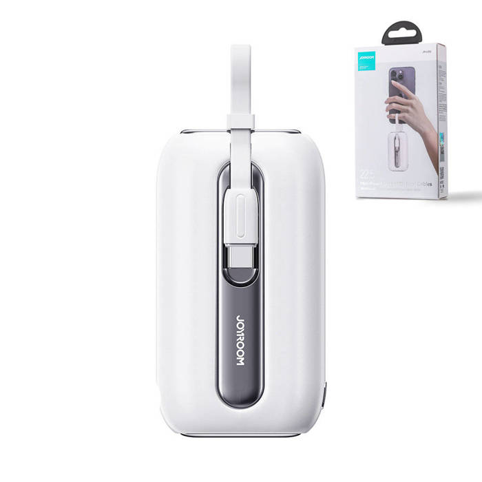 JoyRoom Colorful mini Power Bank with Dual Cables 10000mAh JR-L012