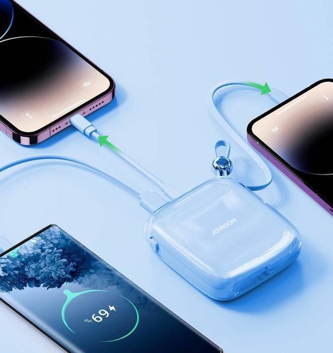 JoyRoom Jelly Series Lightning Power Bank 10000mAh JR-L003 - Three