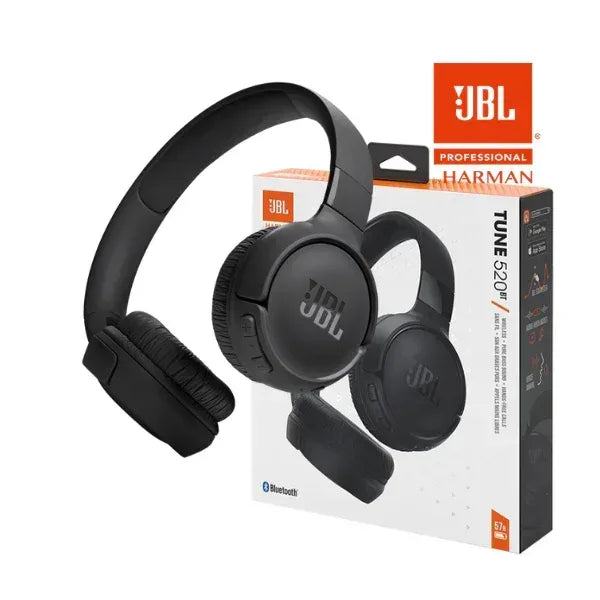 JBL Tune 520BT Wireless On-Ear Headphones - Three