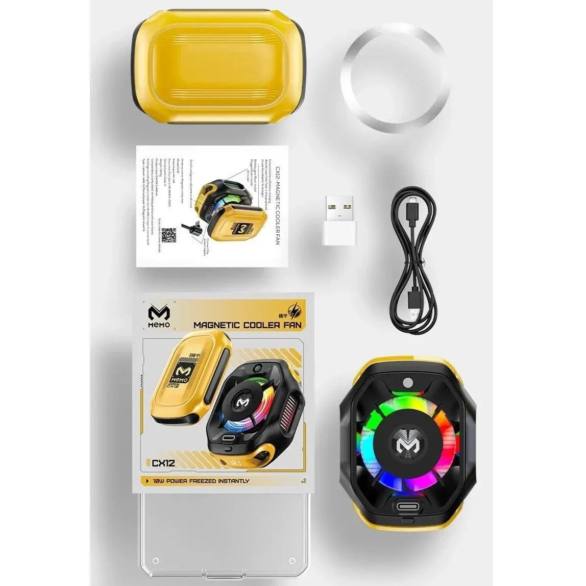 MEMO Magnetic Cooler Fan CX12