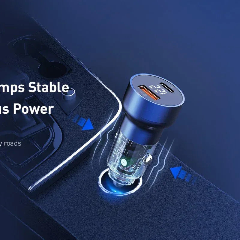 Recci Journey ON-Board 50W Car Charger RCC-N20 - Three