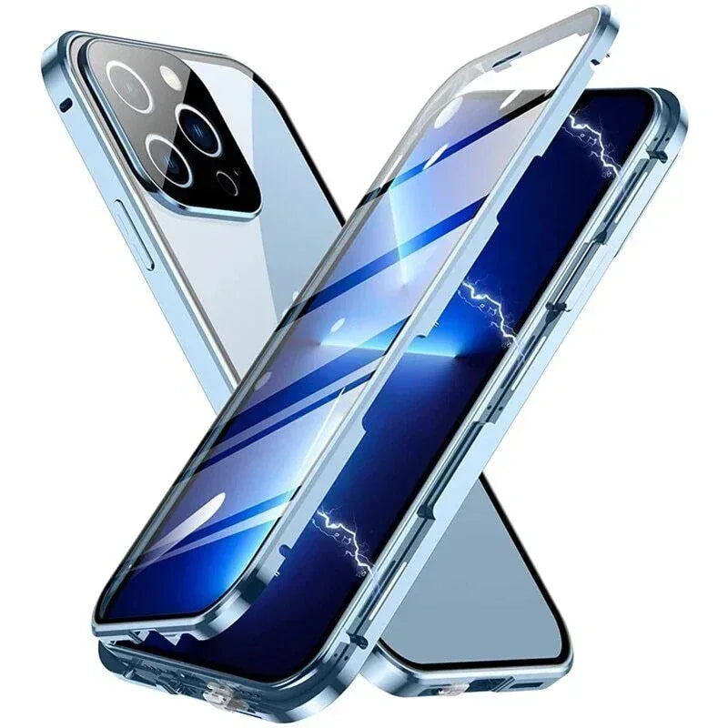 Full Body Metal Camera Protection Case iPhone 12 Pro Max - Three