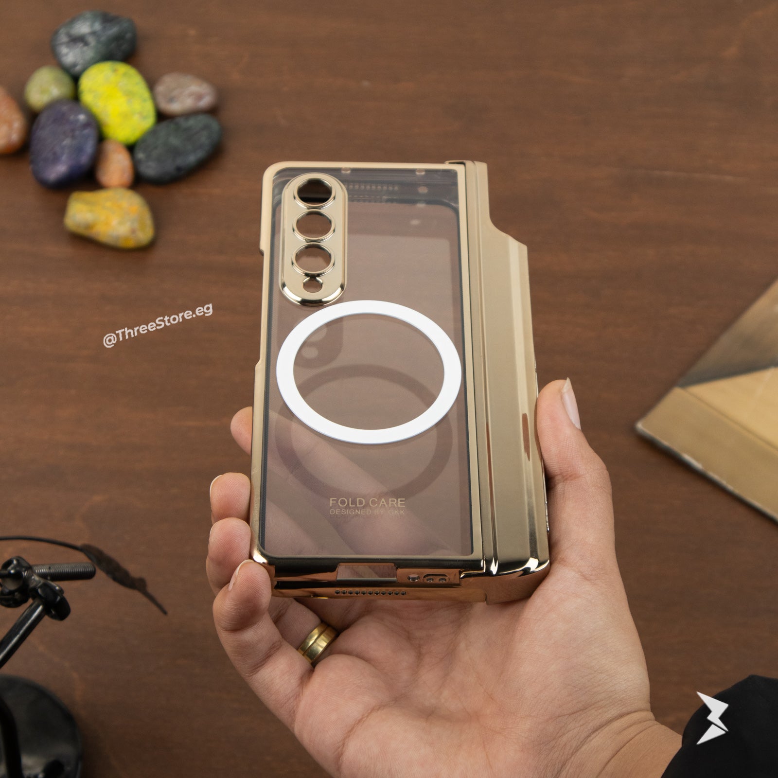 Gkk Transparent Magsafe Case Fold 4