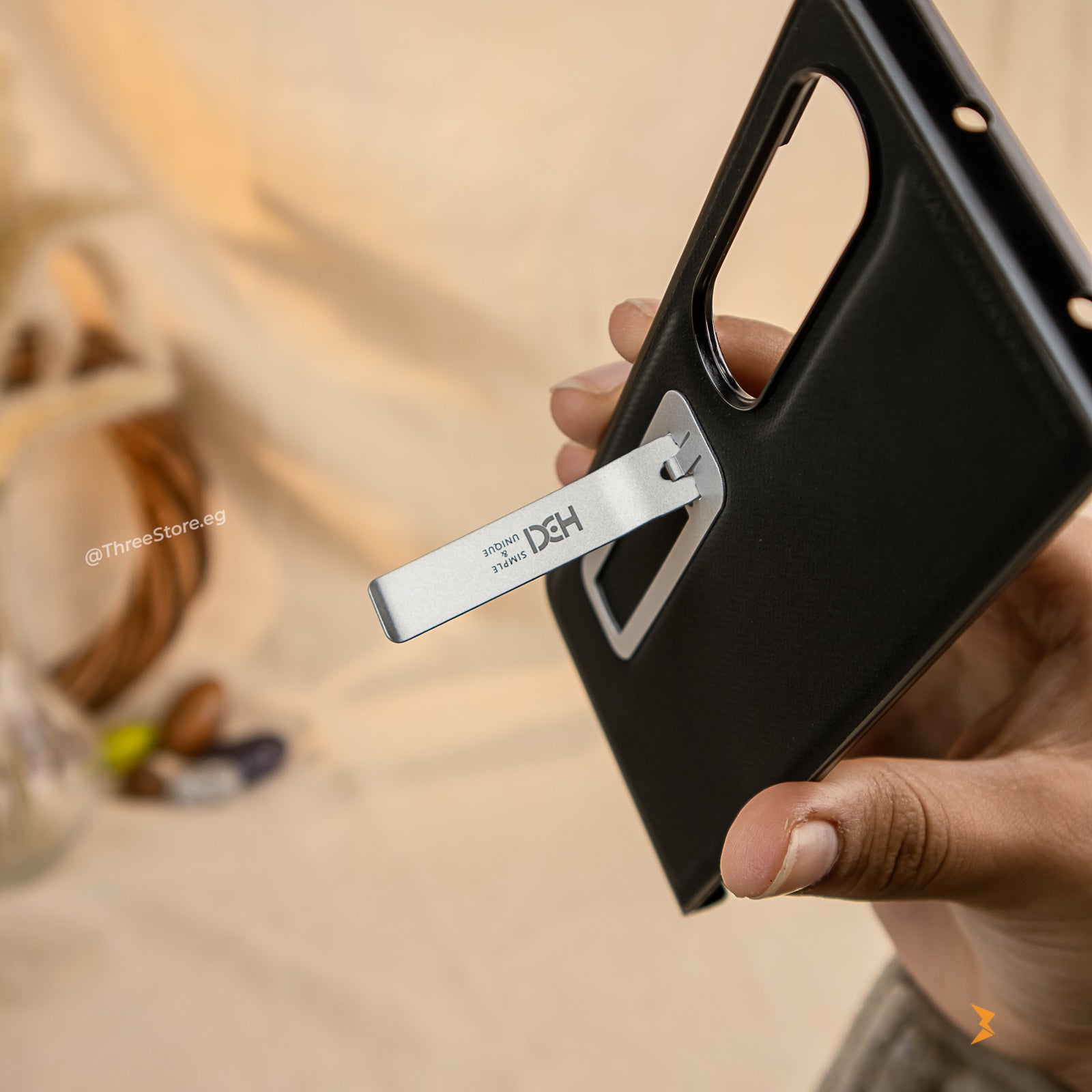 HDD Alcantara Stand Case Samsung Fold 3