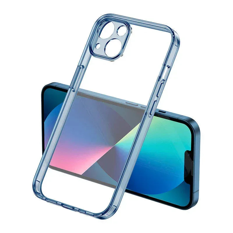 JoyRoom Clear Camera Protection Case iPhone 13 - Three