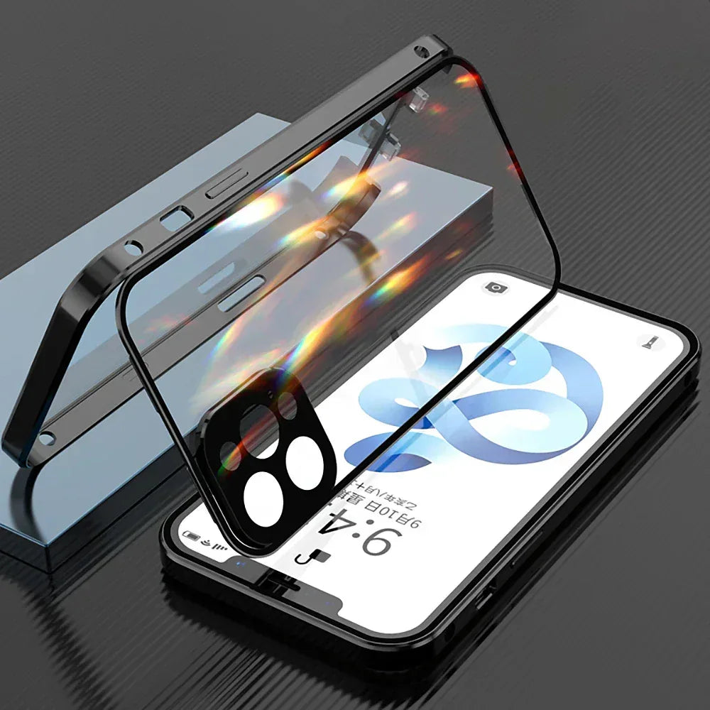 Full Body Metal Camera Protection Case iPhone 11 Pro Max - Three